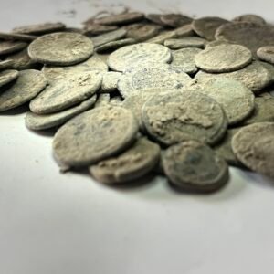 LOT of 20 Uncleaned Late Roman Bronze Coins
